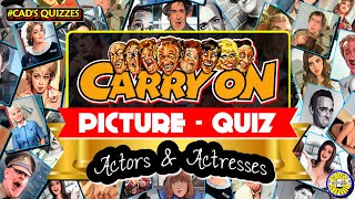 Carry On Picture Quiz! Guess These Well Known Actors? by Cad's Quizzes 3,812 views 7 months ago 8 minutes, 43 seconds