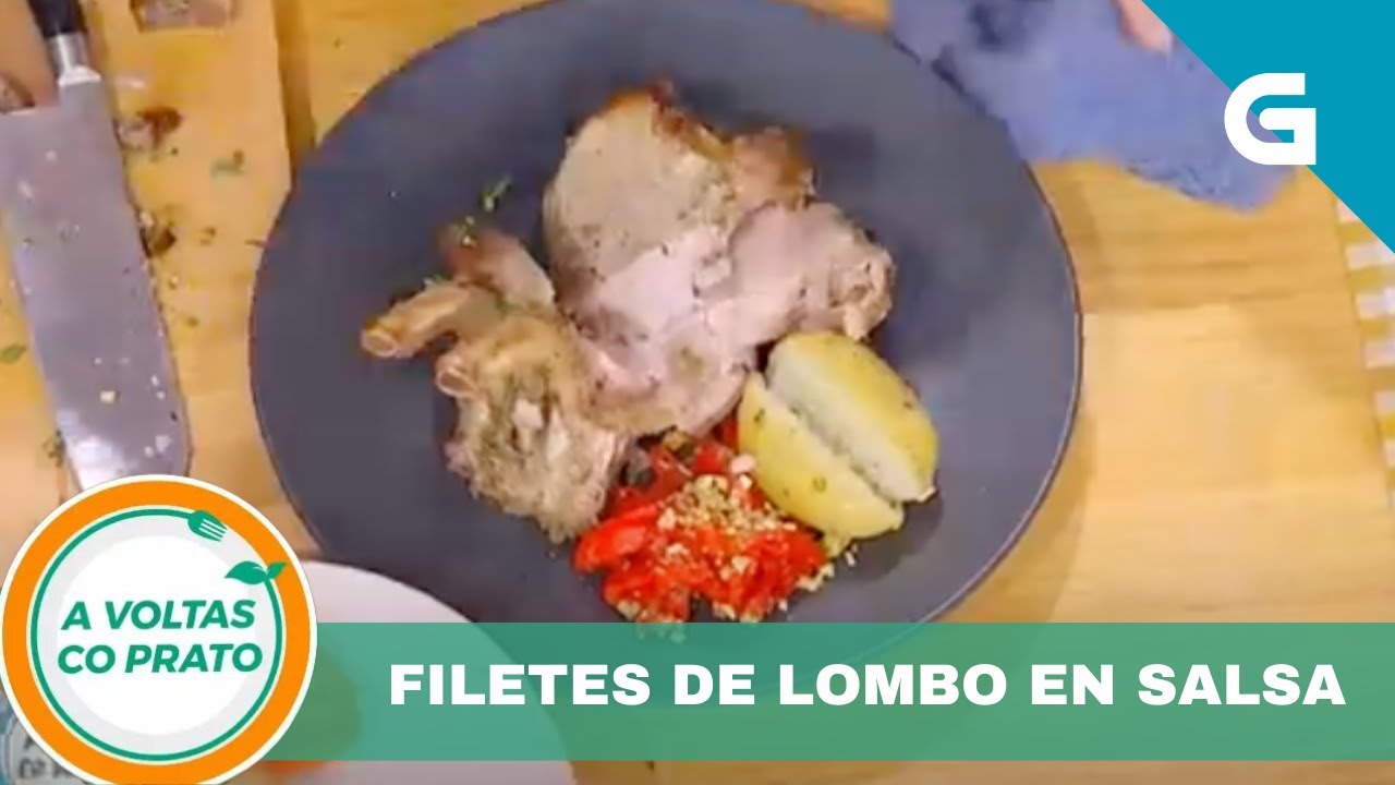 Receita de filetes de lombo en salsa