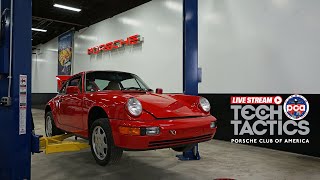 Tech Tactics LIVE: How to start a Porsche after being dormant for 10+ years