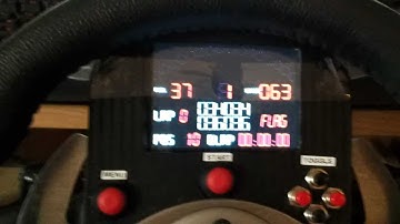 Xsim software running a custom display for rfactor