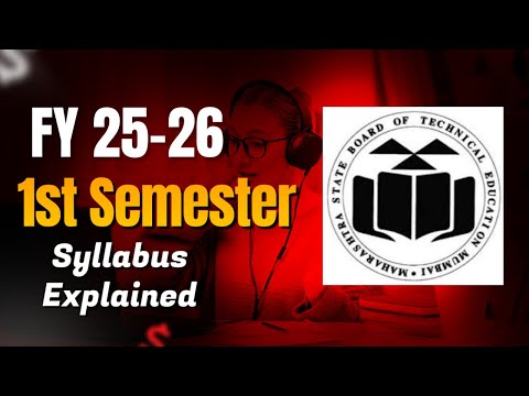 Syllabus for 1st Year Diploma | Full Guide📘 | MSBTE K-Scheme