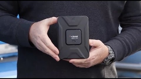 Installation of weBoost Drive 4G-X OTR Cell Phone Signal Booster for Trucks