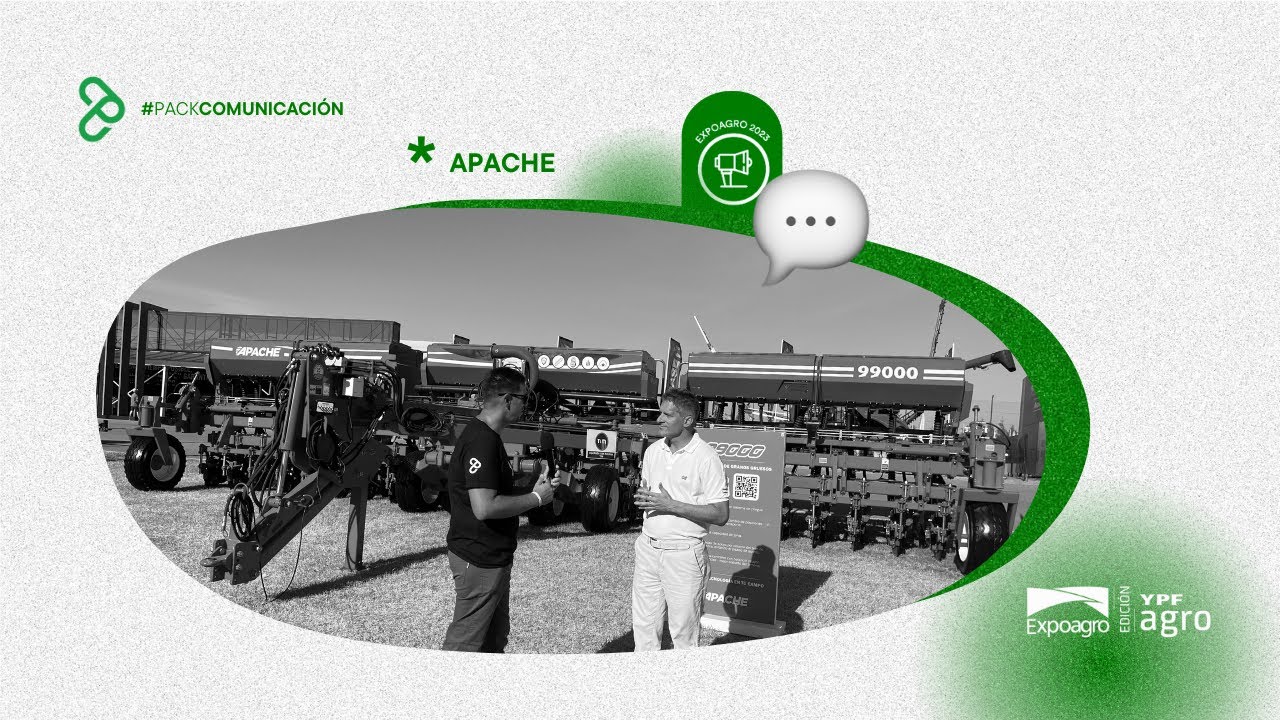 #Expoagro2023 | 𝗔𝗣𝗔𝗖𝗛𝗘: sembrando éxitos con la 99000 👏