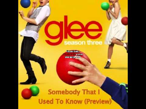 PREVIEW! Glee - Somebody That I Used To Know (3x15)