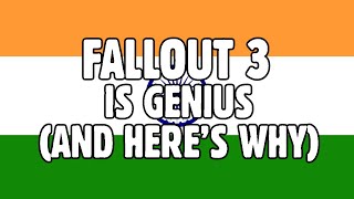 Calm, mentally sound Indian man explains why Fallout 3 is better than New Vegas
