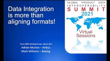 GPDIS 2021 Day 2: Data Integration is more than aligning formats!