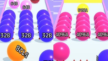 Infinity Mode in Ball Run 2048 Game Android iOS Gameplay Part - 12