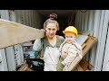 Daily Life On Our Shipping Container Build