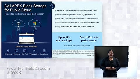 Dell Technologies APEX Block Storage for Public Cloud