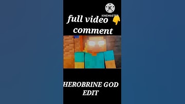 Herobrine Edit 😈 ll Lovely 😍😈ll Herobrine Badass edit ll CAPCUT II #shorts #herobrineedit #herobrine