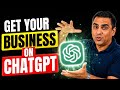 How to get your Business on ChatGPT