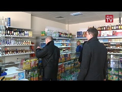 В магазинах проверили наличие лицензии на алкоголь