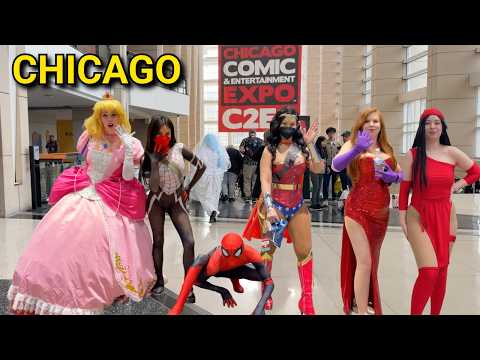 Chicago Comic Con 2026 | C2E2 | 4K Cosplay Walkthrough Day 2 on Saturday | March 28, 2026 | 4K Walk
