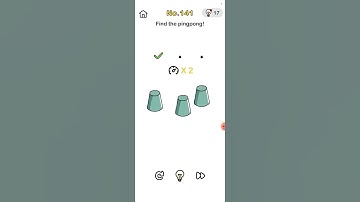 #shorts #youtubeshorts #viral #funny Brain out level 141 Find the ping pong 🏓