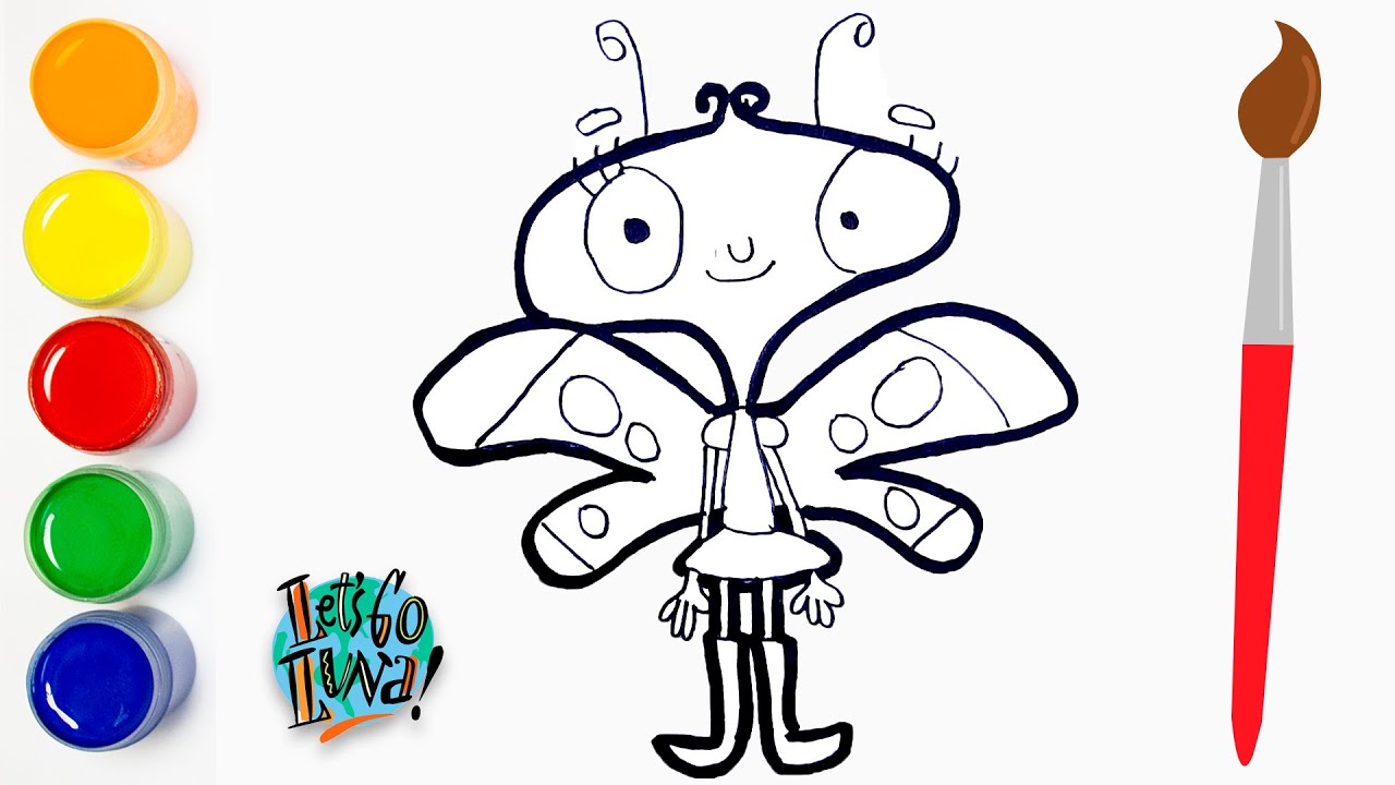 How To Draw Carmen Butterfly Let S Go Luna Nat Geo Kids Como Dibujar A Carmen Mariposa Cat Color Youtube