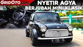 Sulap Toyota Agya Berbaju MINI Morris Mk3 | GridOto Modif | Modifikasi Mobil