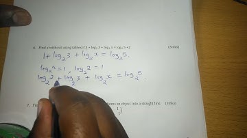 LOGARITHMS KCSE PREDICTION QUESTIONS