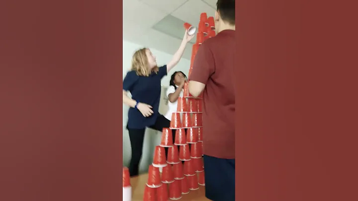 Cup Stack oddly satisfying part 1