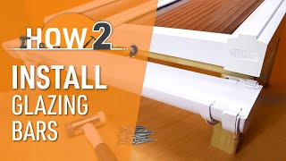 How to install glazing bars | Alukap® XR