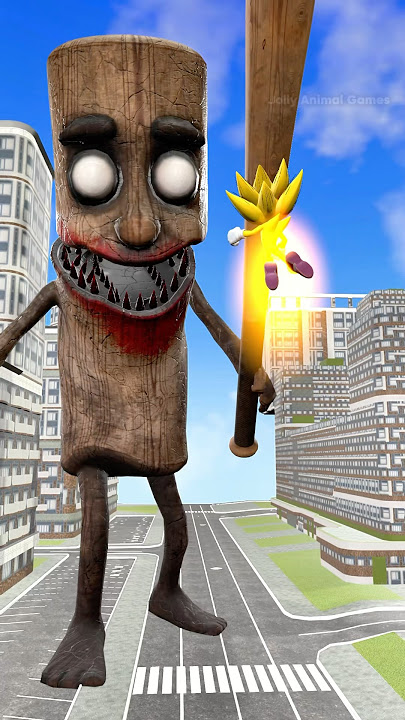 Help Super Sonic Save every one from giant Tung Tung Tung Sahur.EXE #sonic #tungtungtungsahur #funny