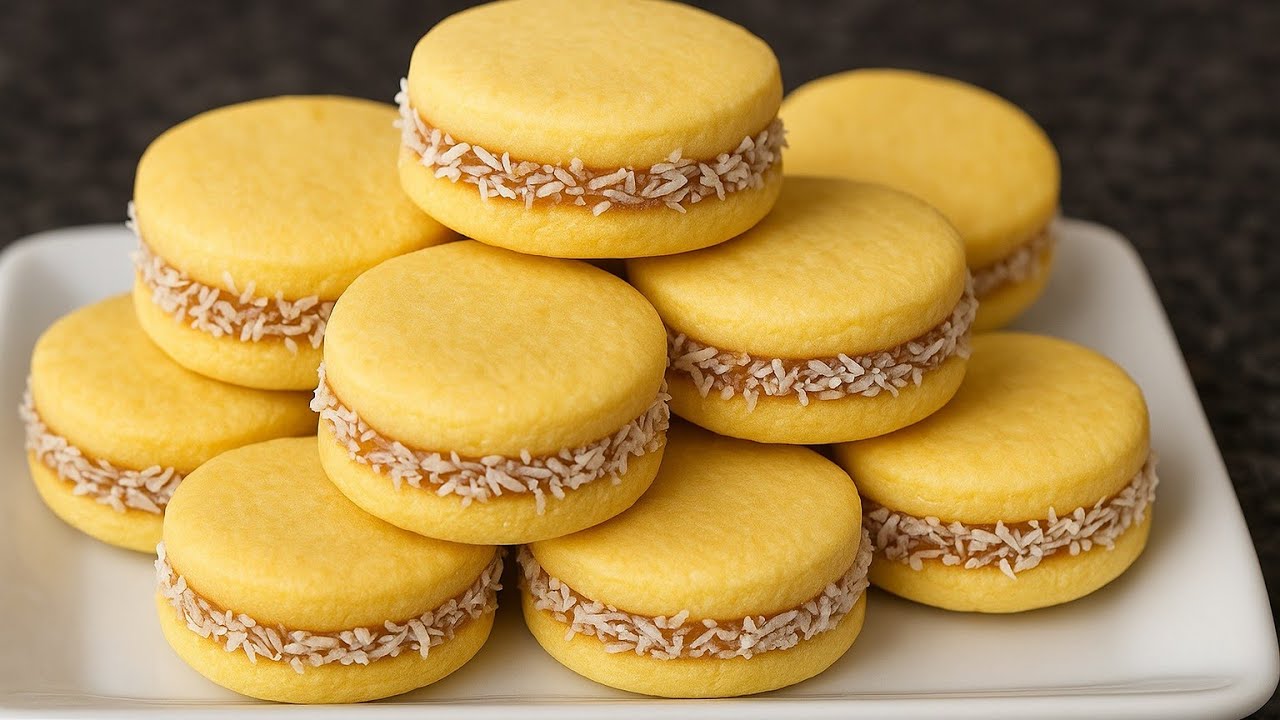 Alfajores de Maicena Fáciles y Deliciosos | Receta Casera Paso a Paso