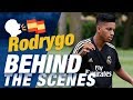 Why does Rodrygo speak Spanish so well?
