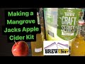 Making a mangrove jacks apple cider kit at home