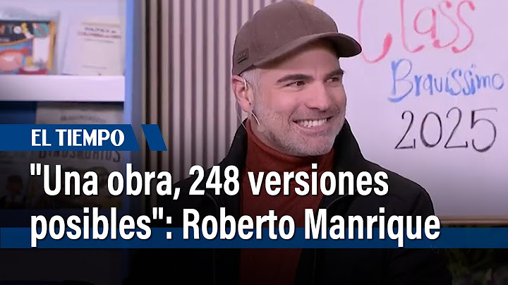 'El juego de ser perfecto': Roberto Manrique y la obra que desafía al público | El Tiempo