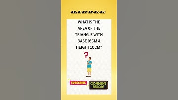 Only 1% Can Solve This Riddle! Find the Area !#mathriddle #brainteaser #shorts #viral #puzzle #usa