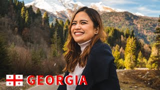 Travel vlog - First time travelling to the Caucasus mountains in Georgia 🇬🇪 - A scenic drive [Ep.2]