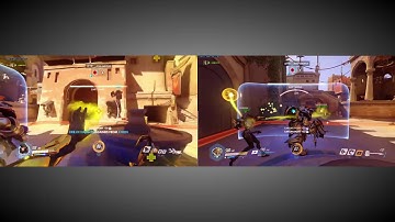 Temple of Anubis Snowball Capture Split Screen - Moira / Rein