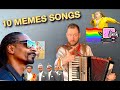 10 MEMES songs on Accordion | Vinheteiro Parody | Мемы на баяне приколы