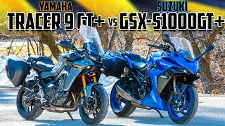 Yamaha Tracer 9 GT+ vs Suzuki GSX-S1000GT+ - Cycle News