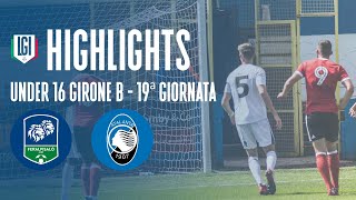 Highlights Feralpisalò-Atalanta U16 A-B, 19^ giornata stagione 2023-24