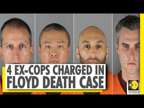 4 ex-cops charged in Floyd death case, Chauvin charged with manslaughter | George Floyd | BLM