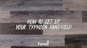 Feniex Flash // How to Set Up Your Typhoon Handheld