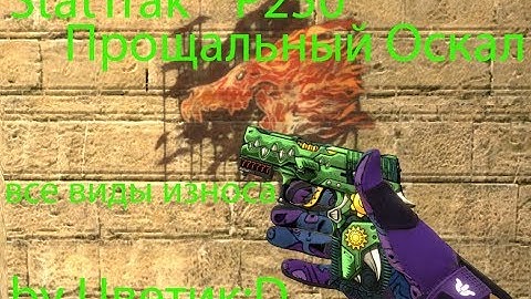 StatTrak™ P250 Прощальный Оскал (Все виды износа) for CSS v89 by Цветик:D