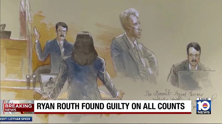 Would-be Trump assassin Ryan Routh tries stabbing self after guilty verdict