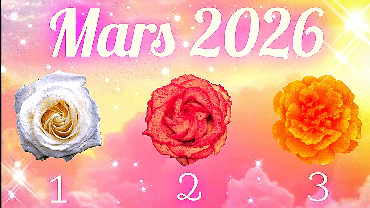 TOUT SUR TON MOIS DE MARS 2026 ✨ Guidance à 3 choix