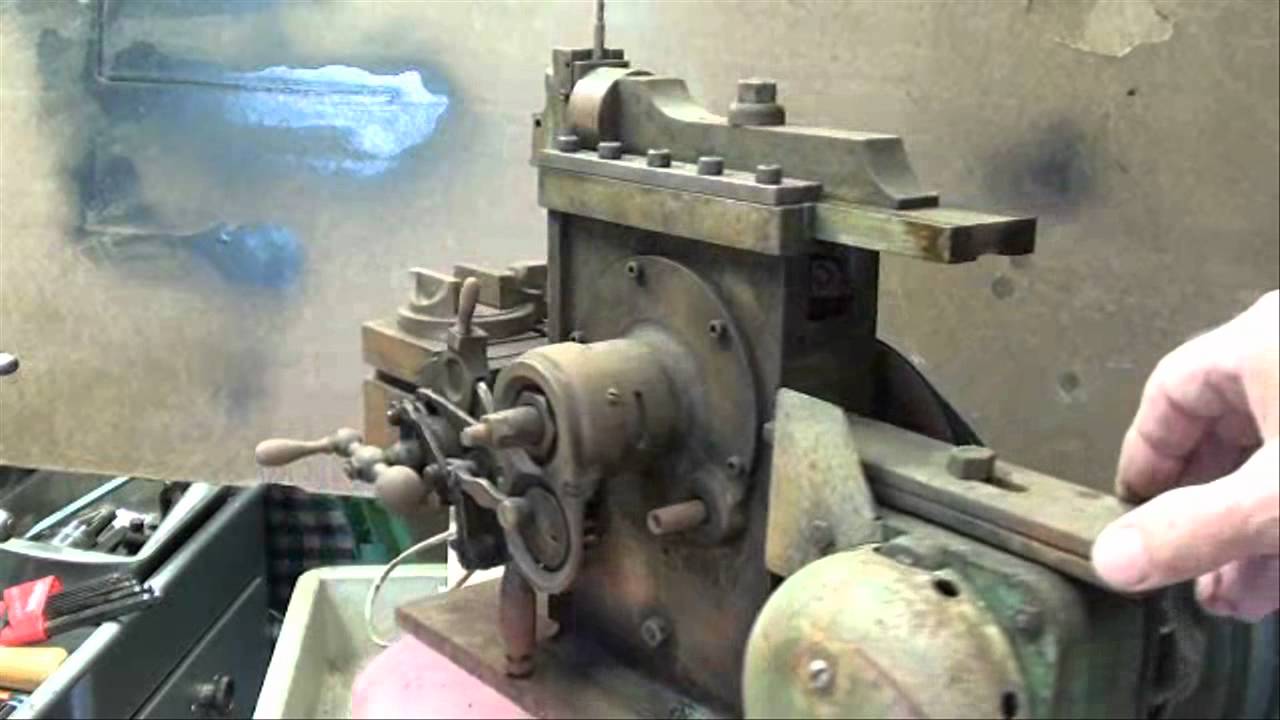 antique model METAL SHAPER MODEL (like ATLAS) Part 1 tubalcain