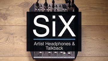 SSL SiX - Artist Headphones and Talkback