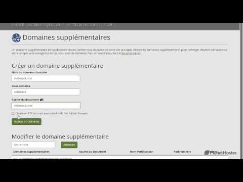 Tutoriel PlaneHoster, comment créer un domaine supplémentaire dans votre compte cPanel ?