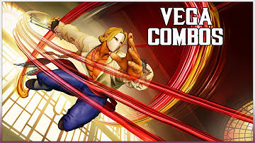 SFV Beta: Vega Combos (1080p60FPS)