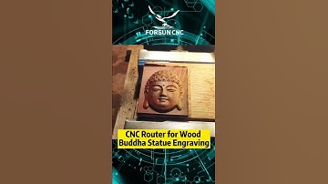 CNC Router for Wood Buddha Statue Engraving #shorts #cncrouter #woodworking #woodrouter #engraving