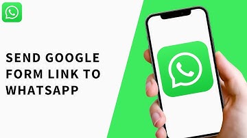 How To Send Google Form Link To Whatsapp In Mobile (Tutorial)