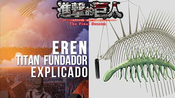 ¿Por qué el Titán fundador de Eren es un esqueleto gigante?