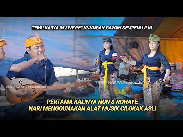 Kali ini musiknya tampil beda...Cilokak Temu karya 05 live di atas pegunungan gawah sempeni lilir class=