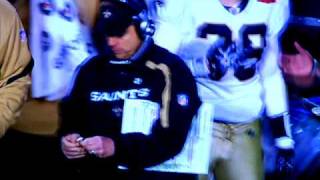 SEAN PAYTON wants JUICY FRUIT GUM during SuperBowl XLIV