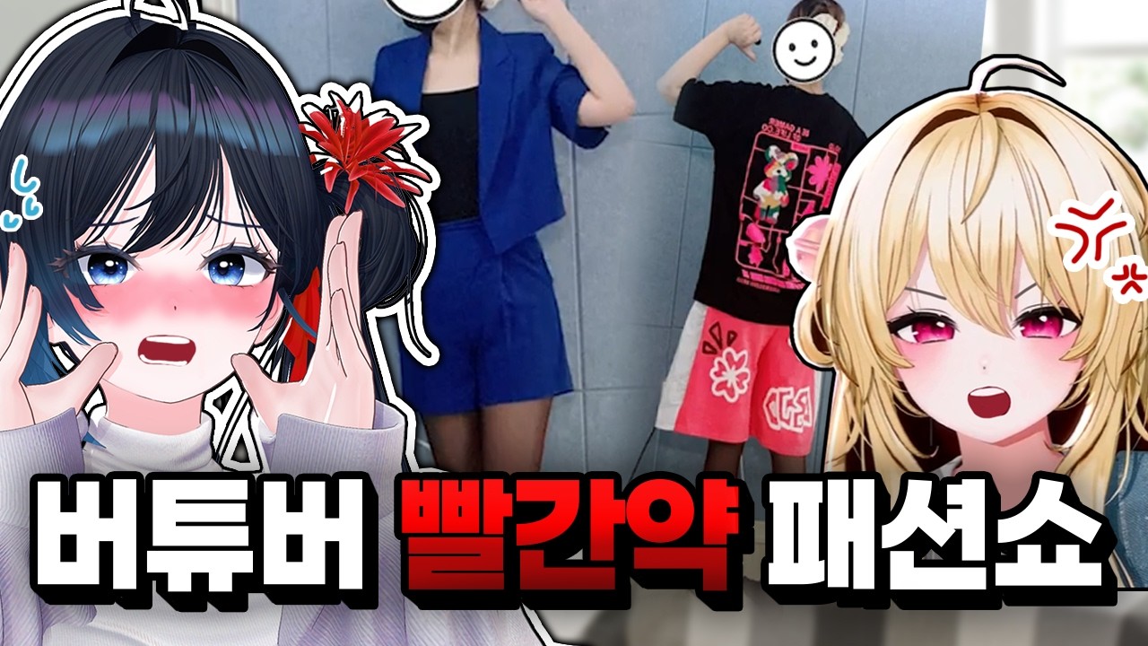 버튜버 패션 수준... 이거 맞냐?