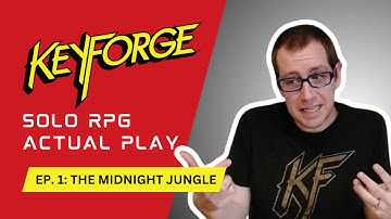 Ep. 1. Gone Solo: Keyforge Secrets of the Crucible (Solo RPG Genesys + Mythic)